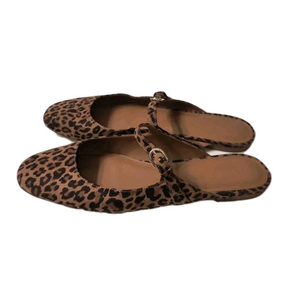 J. Crew Leopard Print Mules - Picture 6 of 8